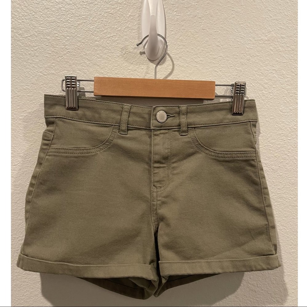 H&M Olive Green Mini Shorts